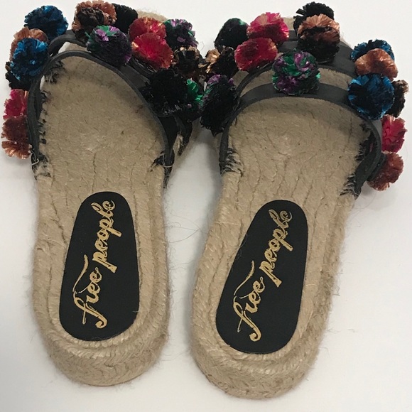 Free People Pom Pom sandals 38 - Picture 8 of 12